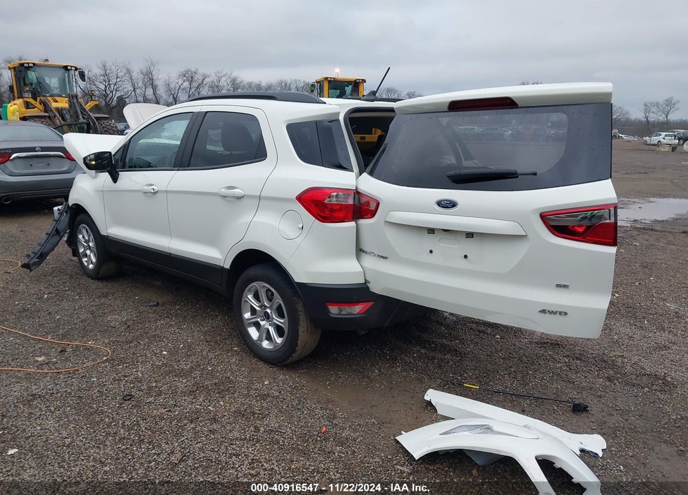 2021 FORD ECOSPORT SE VIN: MAJ6S3GL8MC427054
