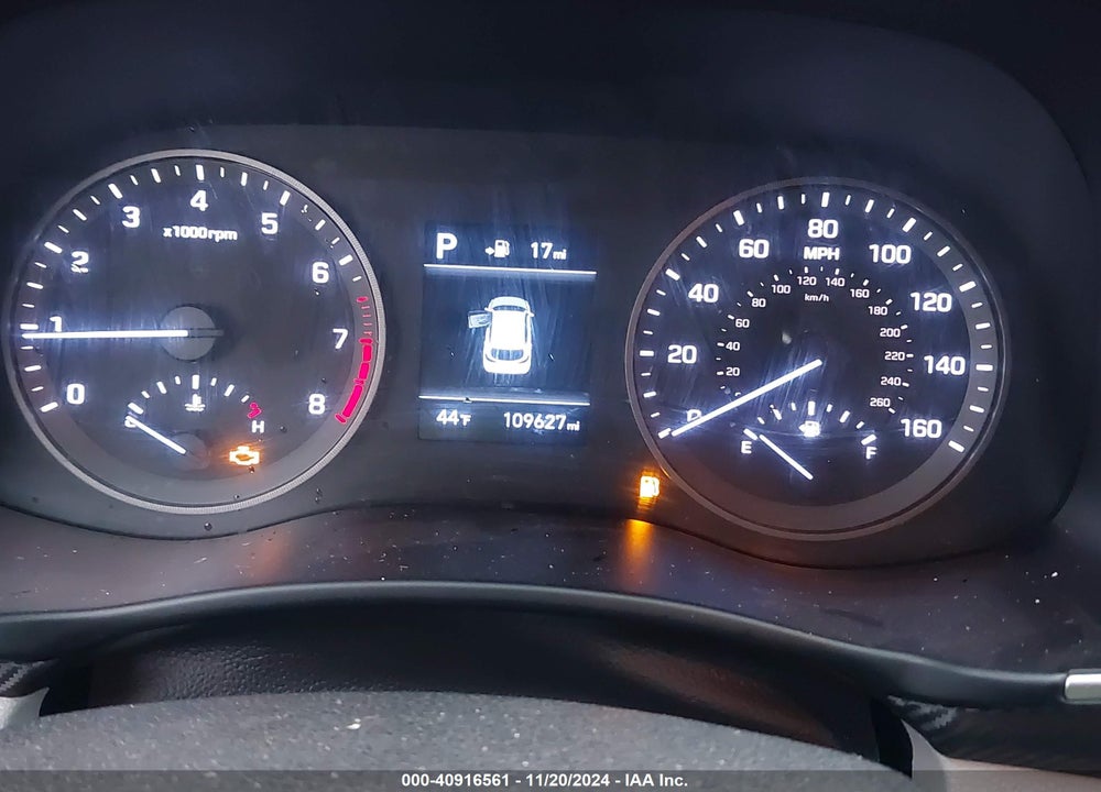 2019 HYUNDAI TUCSON SE VIN: KM8J2CA40KU913091