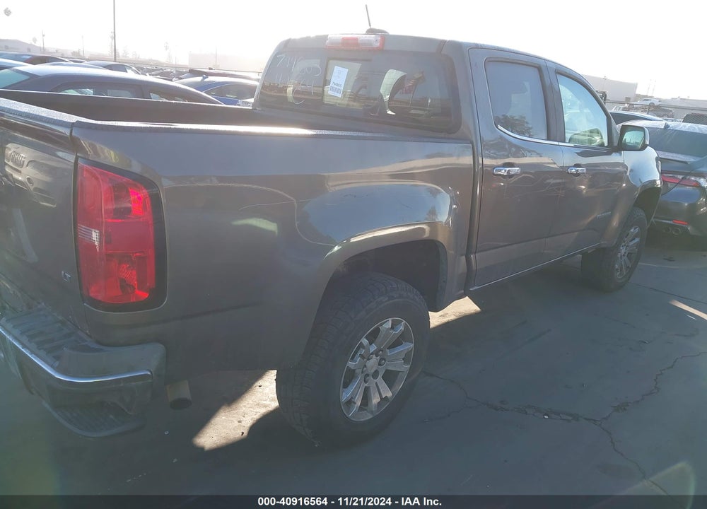 2015 CHEVROLET COLORADO LT VIN: 1GCGSBE38F1240780