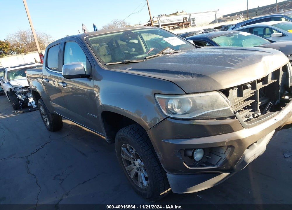 2015 CHEVROLET COLORADO LT VIN: 1GCGSBE38F1240780