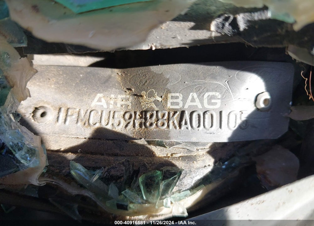 2008 FORD ESCAPE HYBRID VIN: 1FMCU59H88KA00105