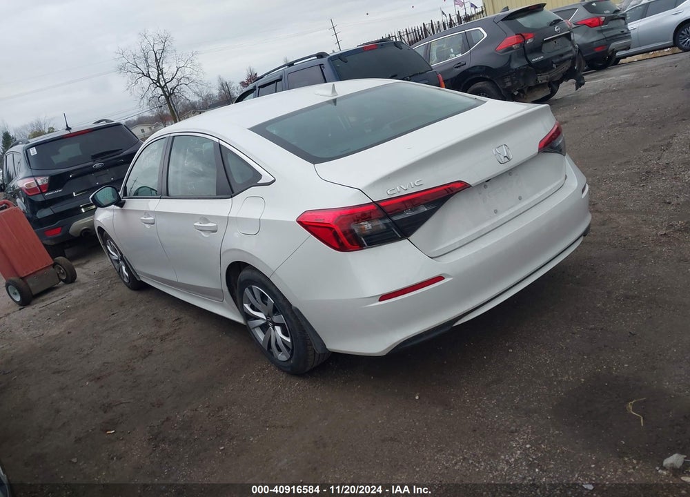2024 HONDA CIVIC LX VIN: 2HGFE2F21RH571443