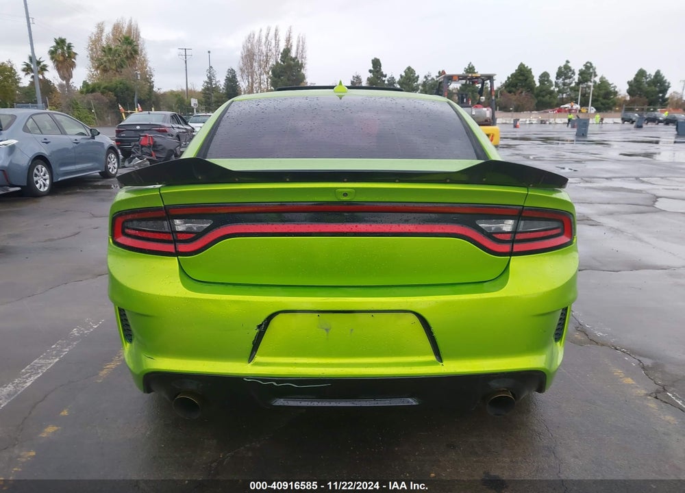 2016 DODGE CHARGER R/T SCAT PACK VIN: 2C3CDXGJ7GH288103