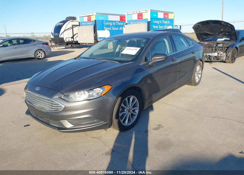 2017 FORD FUSION SE VIN: 3FA6P0HDXHR320571