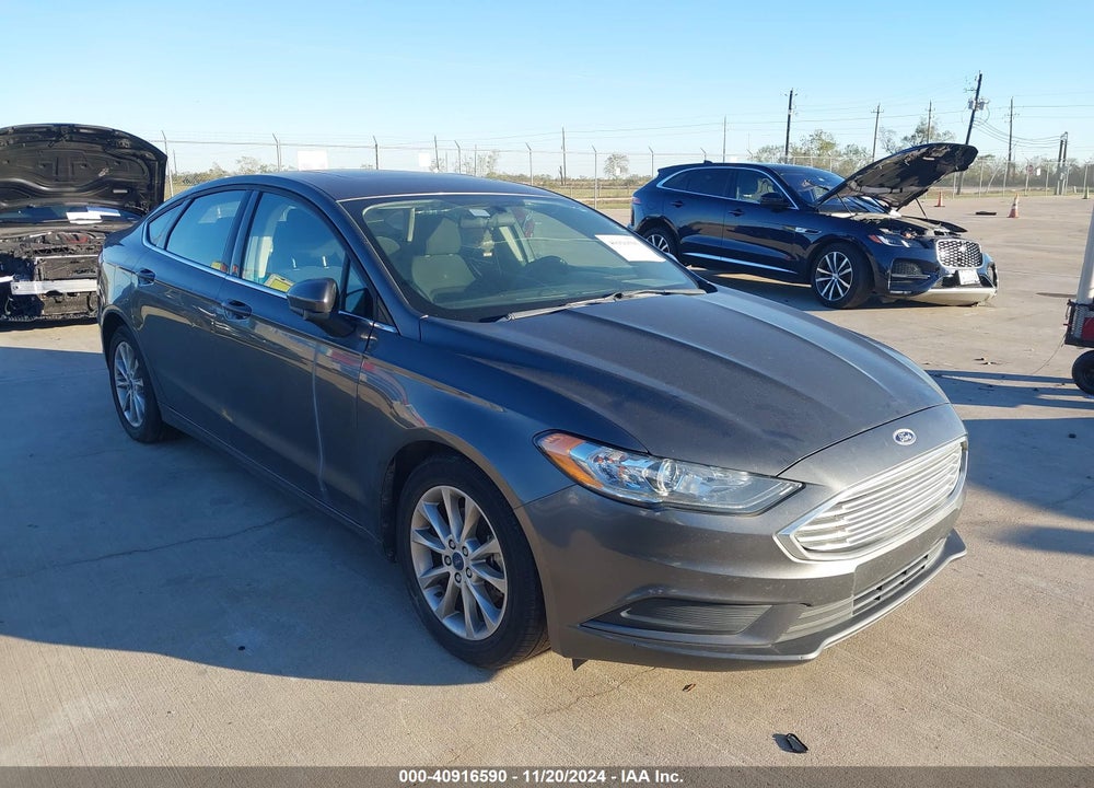 2017 FORD FUSION SE VIN: 3FA6P0HDXHR320571