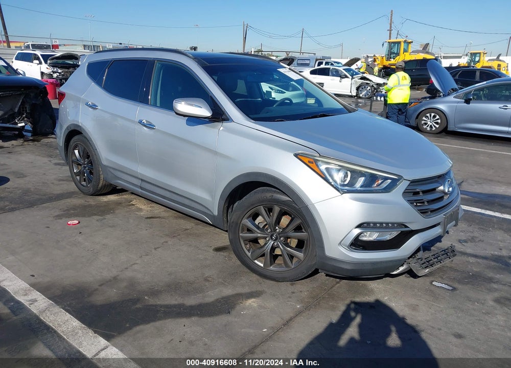 2017 HYUNDAI SANTA FE SPORT 2.0T ULTIMATE VIN: 5XYZW4LA5HG481743