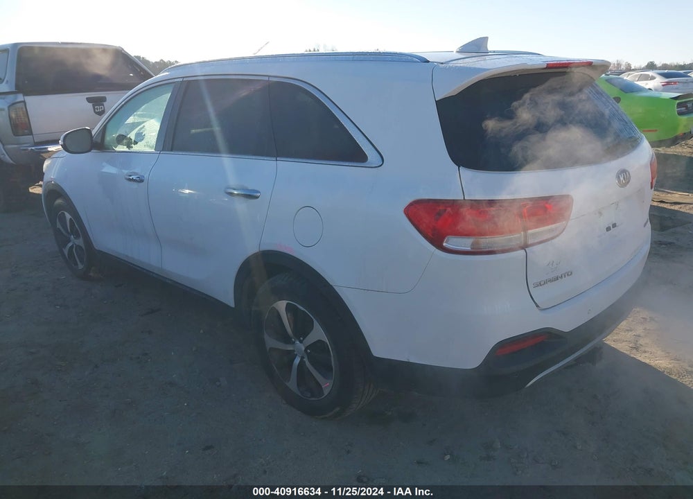 2016 KIA SORENTO 3.3L EX VIN: 5XYPH4A59GG105262