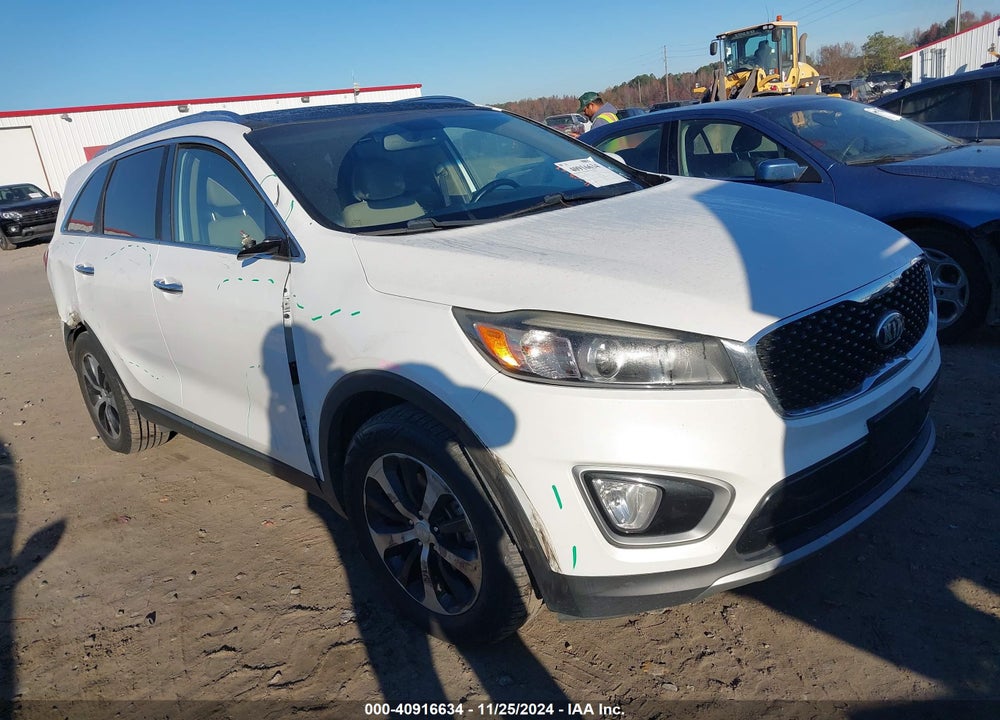 2016 KIA SORENTO 3.3L EX VIN: 5XYPH4A59GG105262