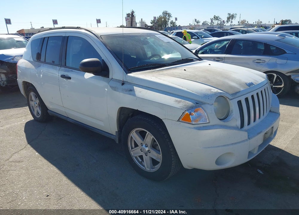 2008 JEEP COMPASS SPORT VIN: 1J8FT47W48D537390
