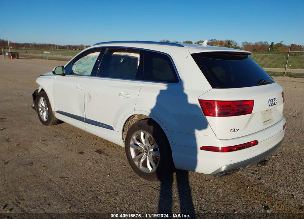 2017 AUDI Q7 2.0T PREMIUM VIN: WA1AHAF78HD037321