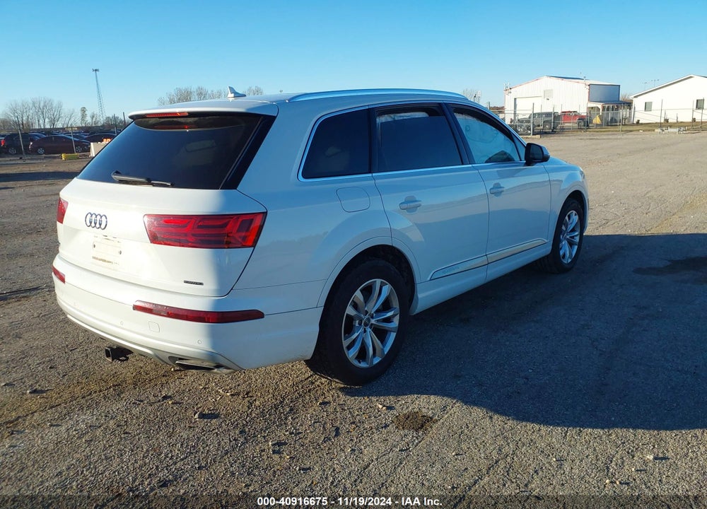 2017 AUDI Q7 2.0T PREMIUM VIN: WA1AHAF78HD037321