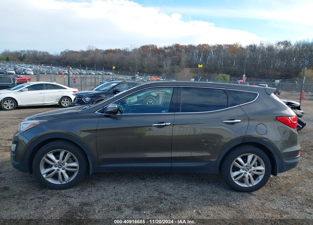 2013 HYUNDAI SANTA FE SPORT 2.0T VIN: 5XYZWDLA7DG072895