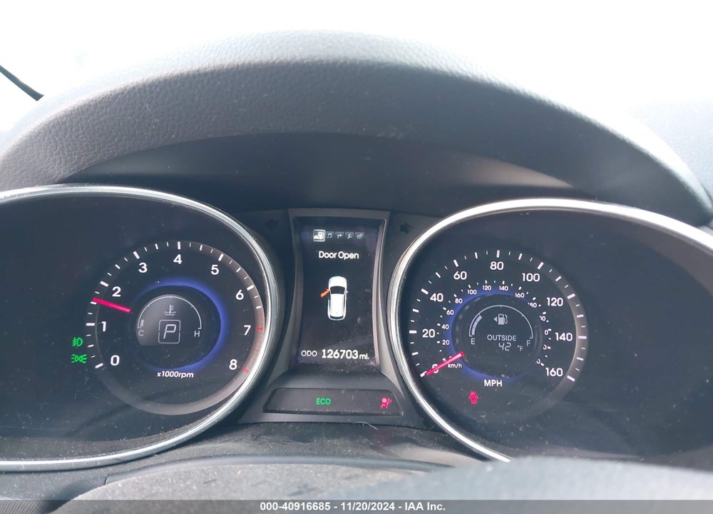 2013 HYUNDAI SANTA FE SPORT 2.0T VIN: 5XYZWDLA7DG072895