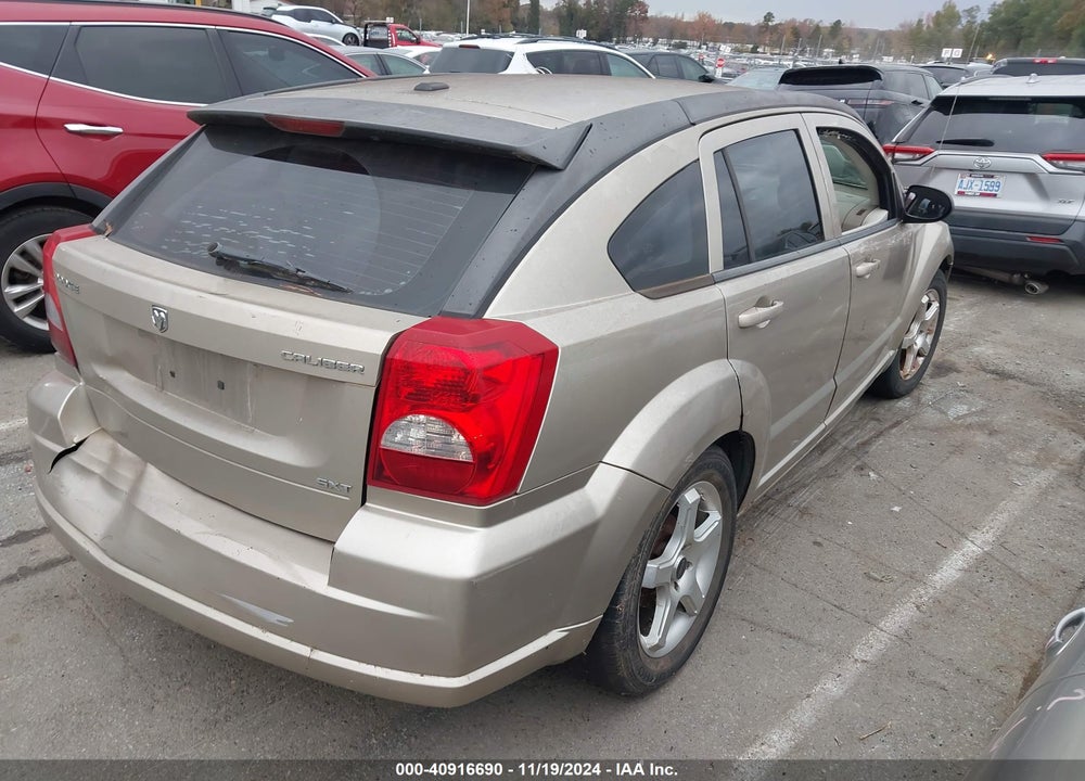 2009 DODGE CALIBER SXT VIN: 1B3HB48AX9D132207