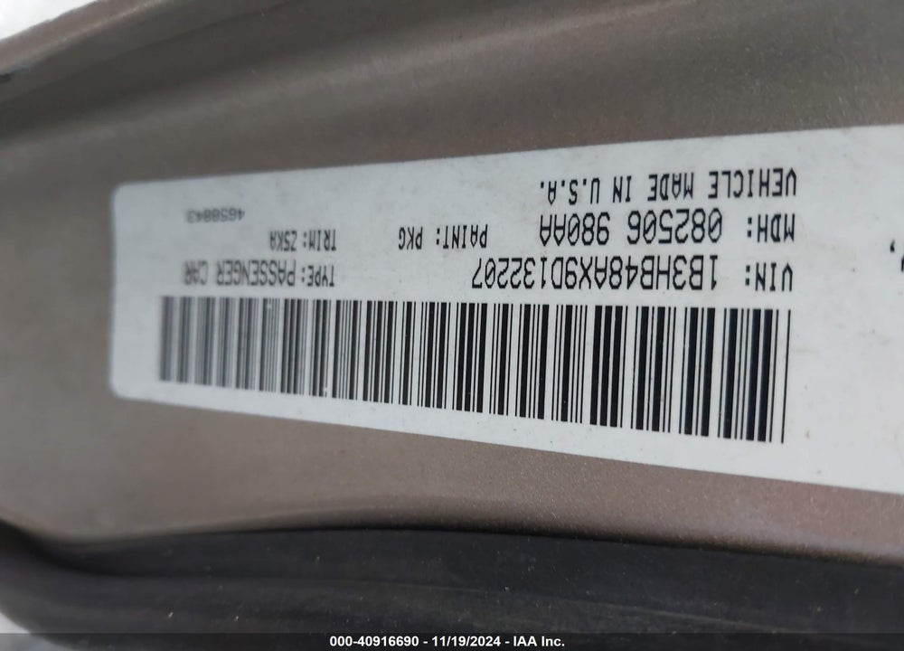 2009 DODGE CALIBER SXT VIN: 1B3HB48AX9D132207