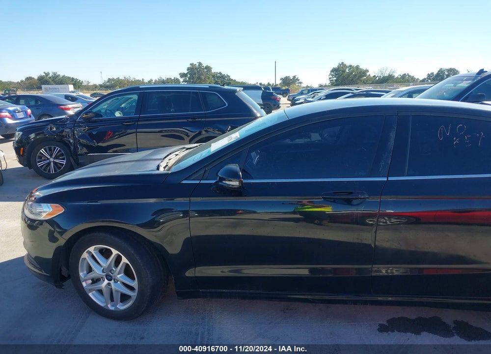2013 FORD FUSION SE VIN: 3FA6P0H75DR292800