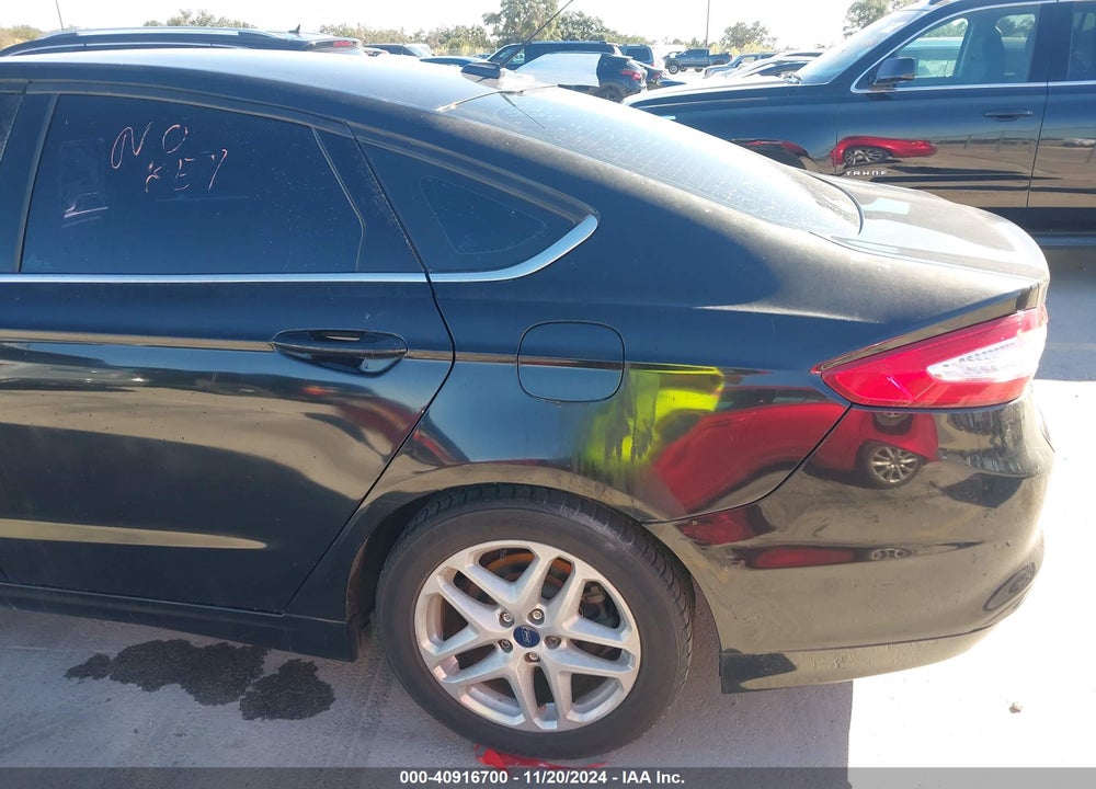 2013 FORD FUSION SE VIN: 3FA6P0H75DR292800