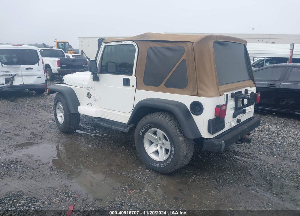 1999 JEEP WRANGLER SAHARA VIN: 1J4FY49S9XP478119