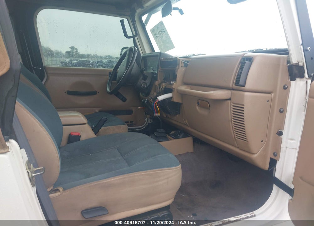 1999 JEEP WRANGLER SAHARA VIN: 1J4FY49S9XP478119