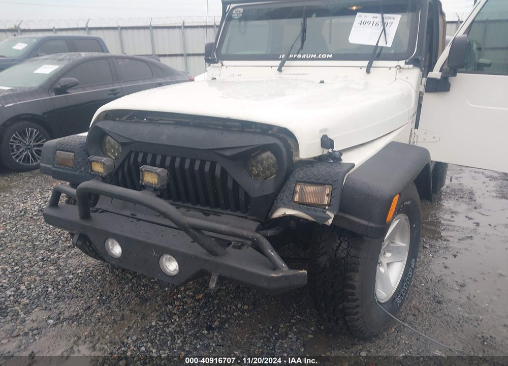 1999 JEEP WRANGLER SAHARA VIN: 1J4FY49S9XP478119