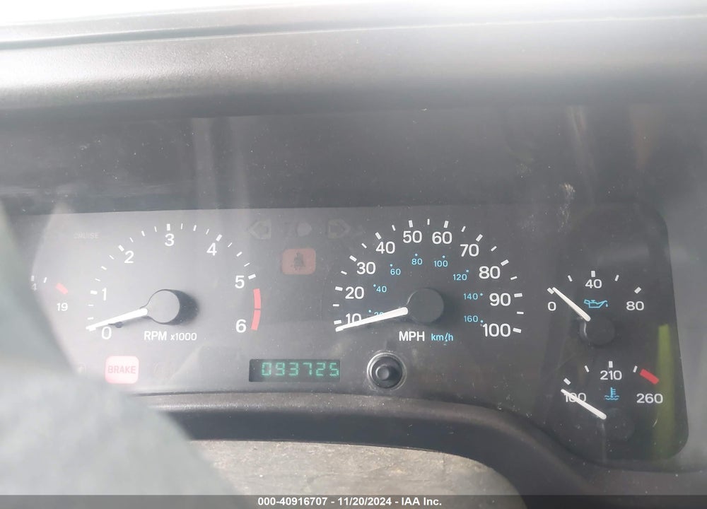 1999 JEEP WRANGLER SAHARA VIN: 1J4FY49S9XP478119