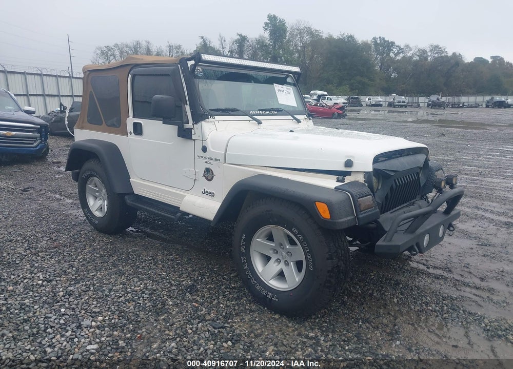 1999 JEEP WRANGLER SAHARA VIN: 1J4FY49S9XP478119
