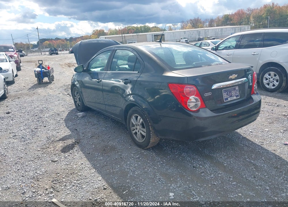 2014 CHEVROLET SONIC LT AUTO VIN: 1G1JC5SH3E4166209