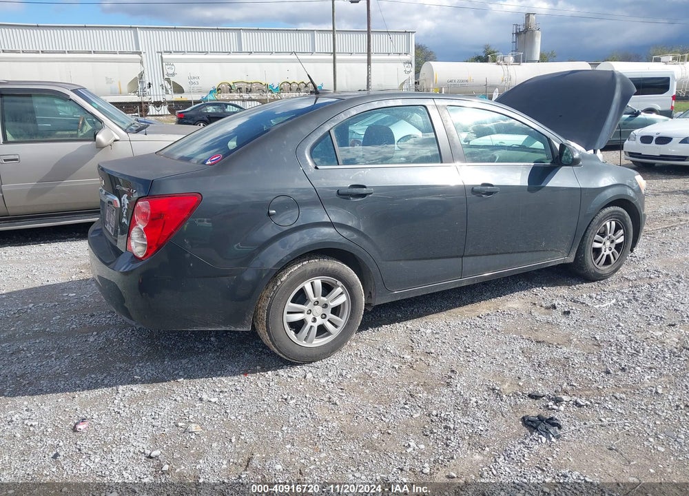 2014 CHEVROLET SONIC LT AUTO VIN: 1G1JC5SH3E4166209