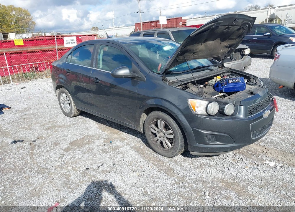 2014 CHEVROLET SONIC LT AUTO VIN: 1G1JC5SH3E4166209