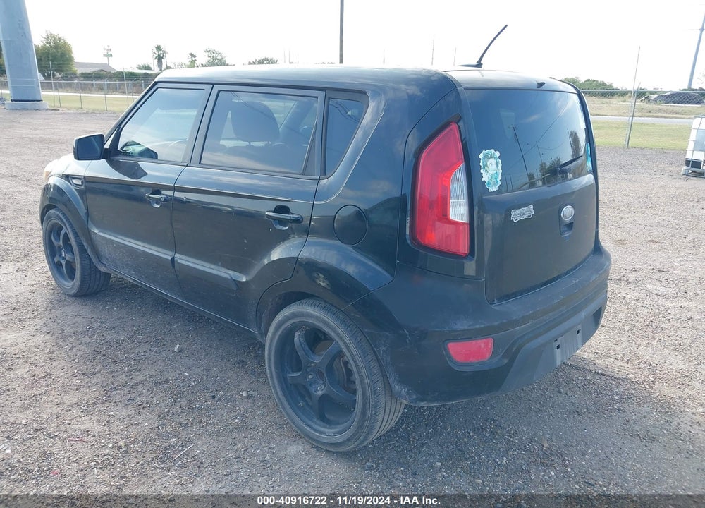2012 KIA SOUL VIN: KNDJT2A50C7407538