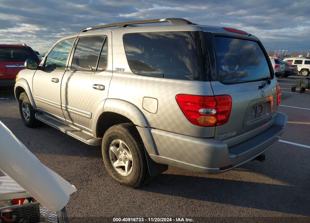 2001 TOYOTA SEQUOIA SR5 V8 VIN: 5TDBT44A21S041898