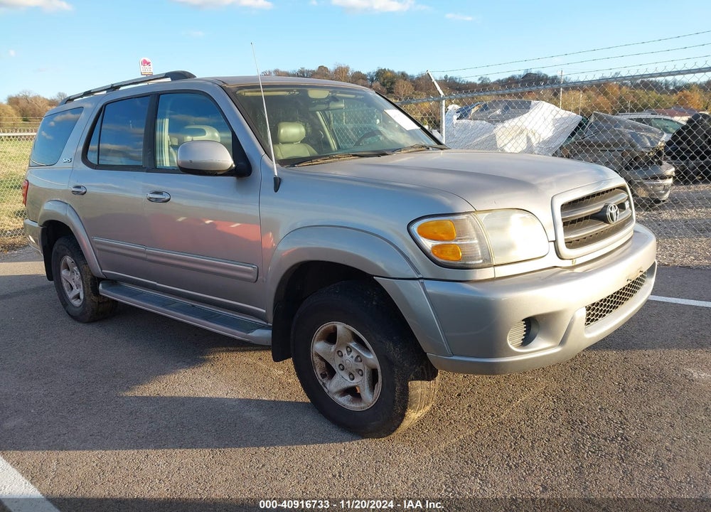 2001 TOYOTA SEQUOIA SR5 V8 VIN: 5TDBT44A21S041898