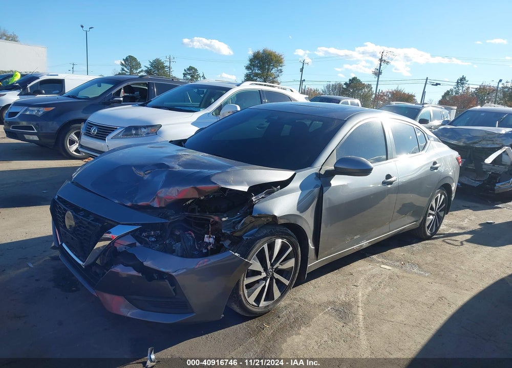 2020 NISSAN SENTRA SV XTRONIC CVT VIN: 3N1AB8CV1LY302723