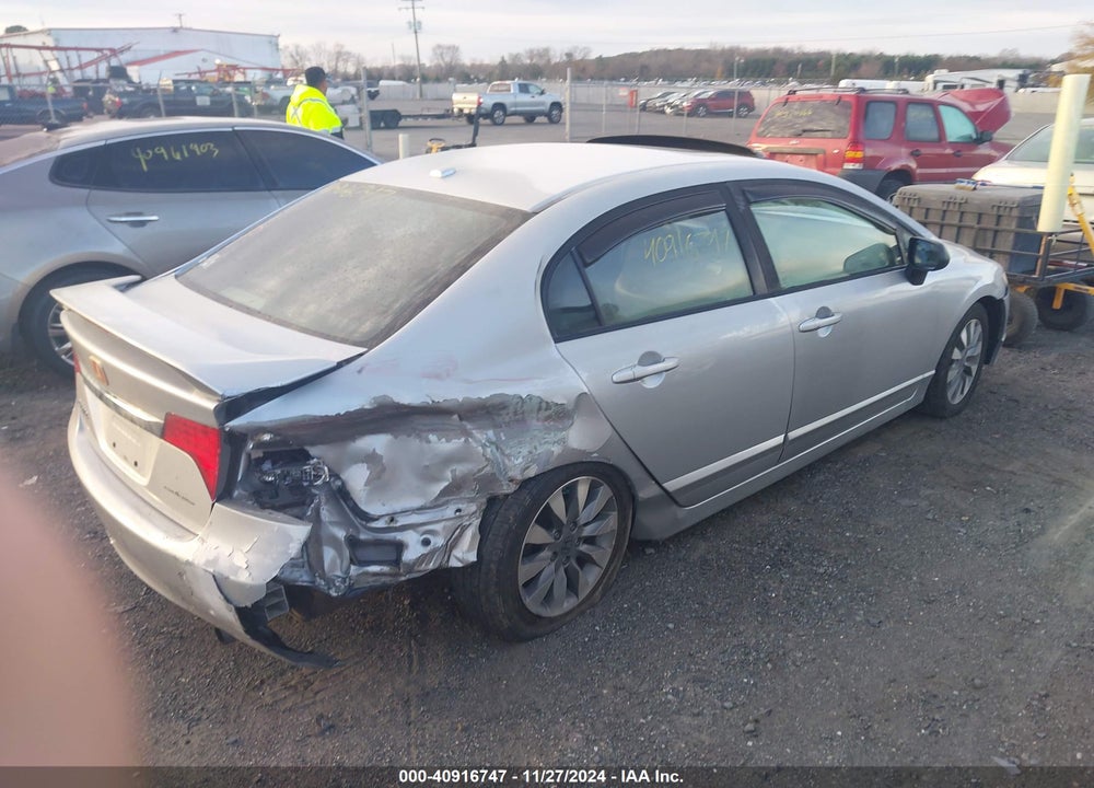 2009 HONDA CIVIC EX-L VIN: 1HGFA16989L016351