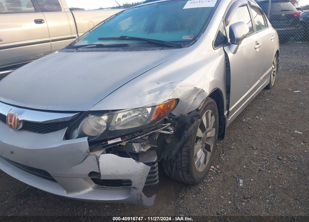 2009 HONDA CIVIC EX-L VIN: 1HGFA16989L016351