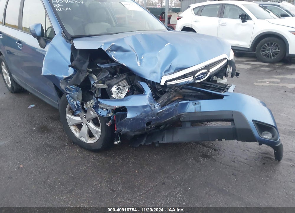 2016 SUBARU FORESTER 2.5I PREMIUM VIN: JF2SJAFCXGH555189