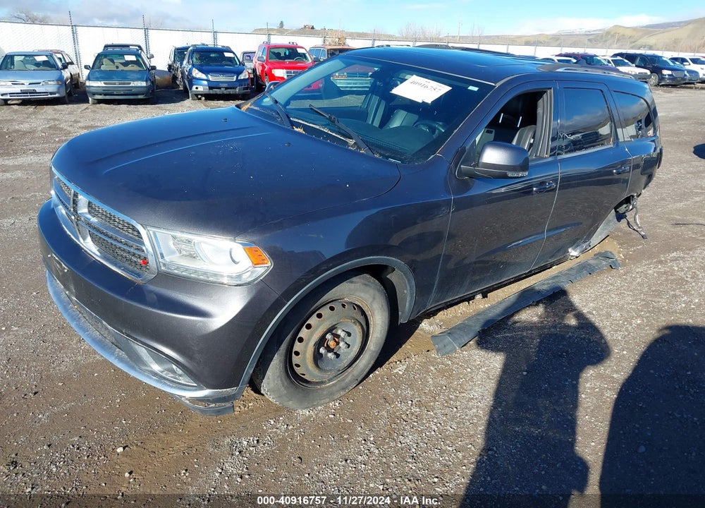 2015 DODGE DURANGO LIMITED VIN: 1C4RDJDG9FC880986