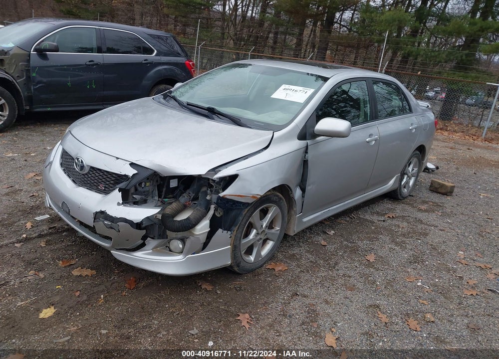 2009 TOYOTA COROLLA S VIN: 2T1BU40E49C076727