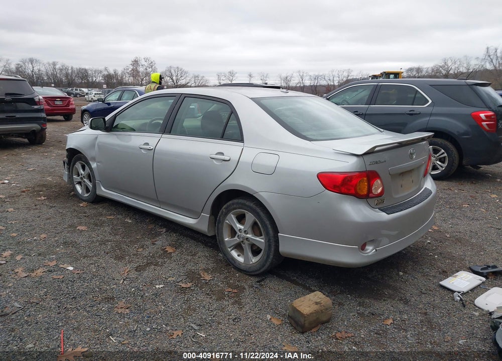 2009 TOYOTA COROLLA S VIN: 2T1BU40E49C076727