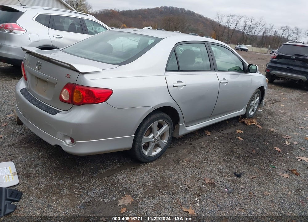 2009 TOYOTA COROLLA S VIN: 2T1BU40E49C076727