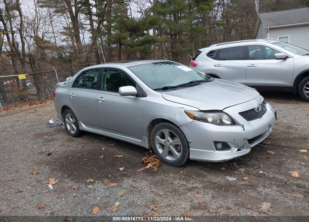 2009 TOYOTA COROLLA S VIN: 2T1BU40E49C076727