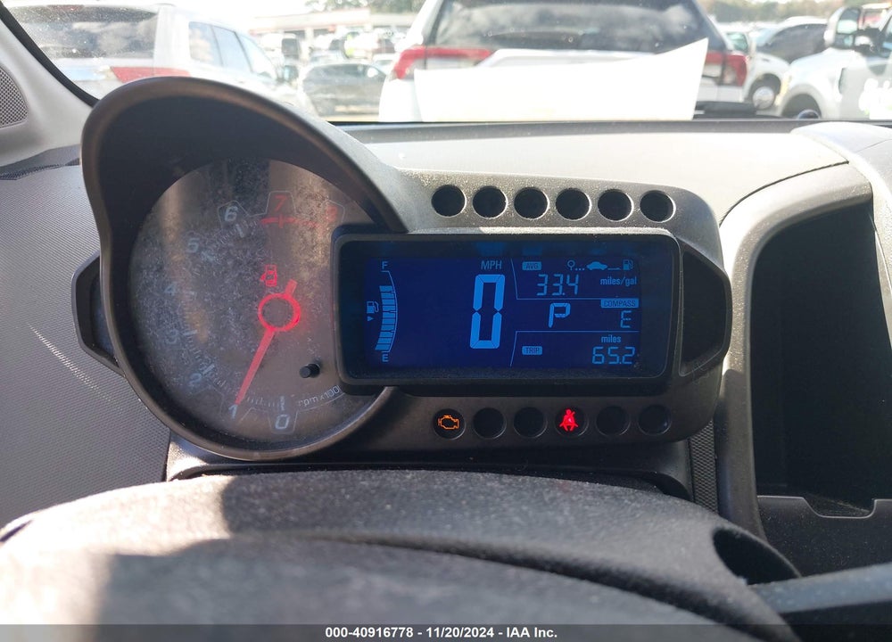 2013 CHEVROLET SONIC LT AUTO VIN: 1G1JC5SH1D4162772