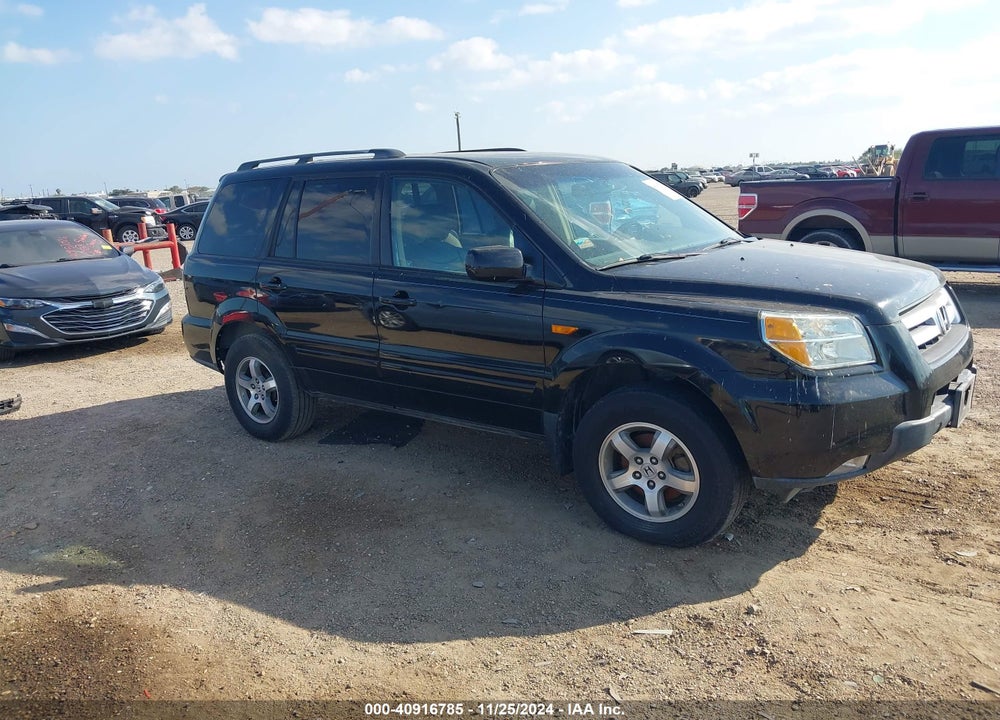 2007 HONDA PILOT EX-L VIN: 5FNYF28567B037448