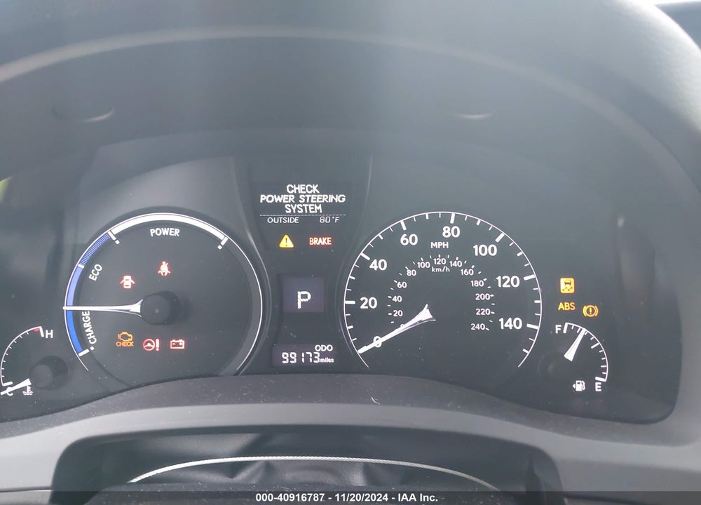 2013 LEXUS RX 450H VIN: JTJZB1BA6D2006566