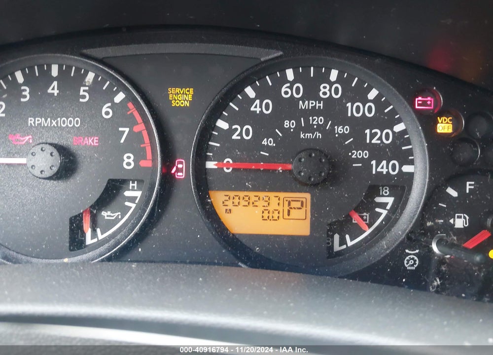 2005 NISSAN XTERRA S VIN: 5N1AN08U55C617182