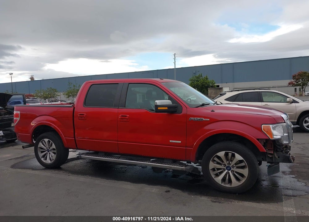 2012 FORD F-150 LARIAT VIN: 1FTFW1CT7CFA70472