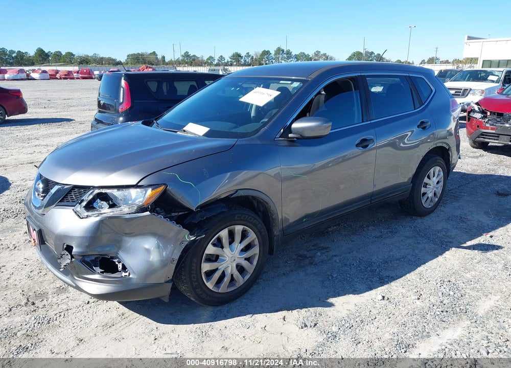 2016 NISSAN ROGUE S VIN: JN8AT2MV7GW142483