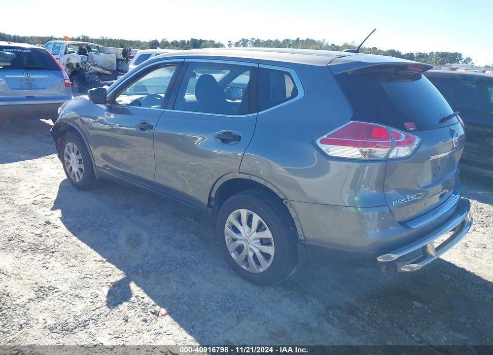 2016 NISSAN ROGUE S VIN: JN8AT2MV7GW142483