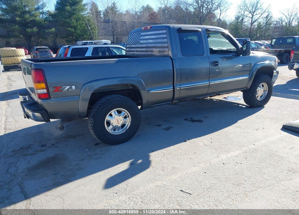 2002 GMC SIERRA 1500 SLE VIN: 2GTEK19T221143042