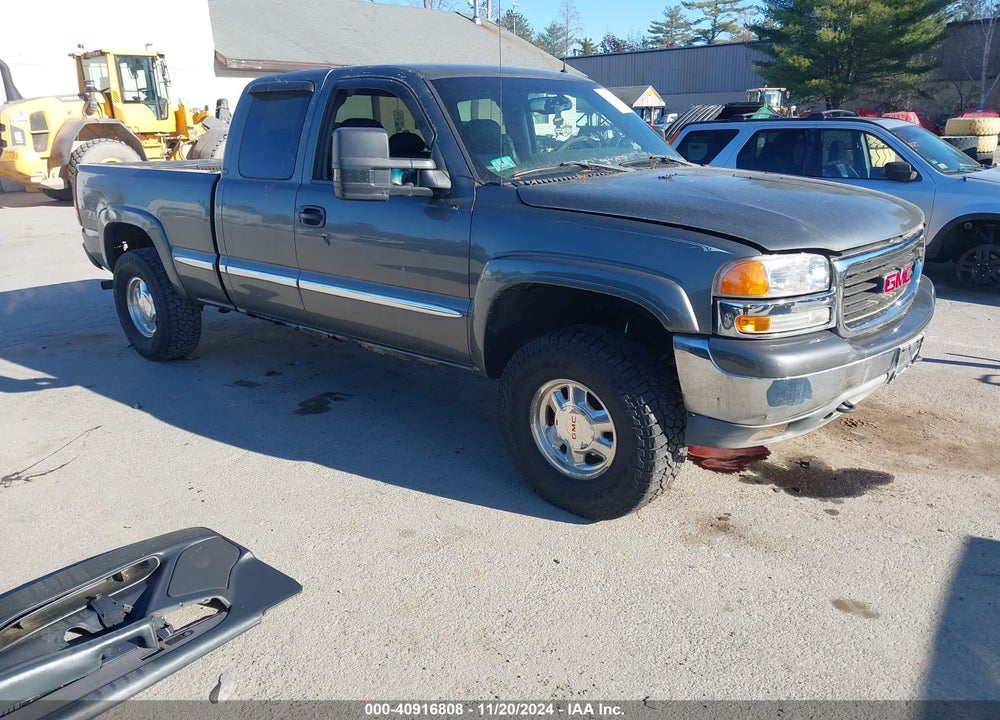 2002 GMC SIERRA 1500 SLE VIN: 2GTEK19T221143042